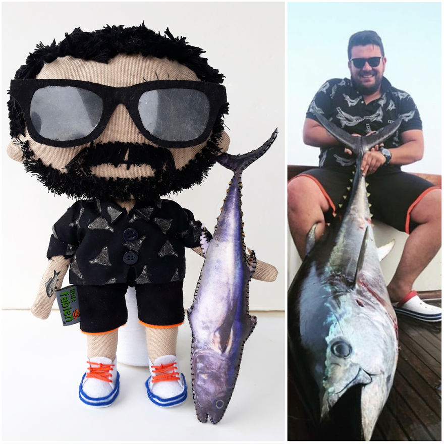 The Artist Who "Obsessed" By Details Designing Cute Personalized Zombie Dolls