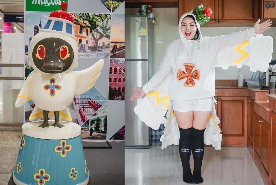 Thai Girl Keeps Doing Cosplay With Food And The Result Is Even More Fun Thai Girl Keeps Doing Cosplay With Food And The Result Is Even More Fun