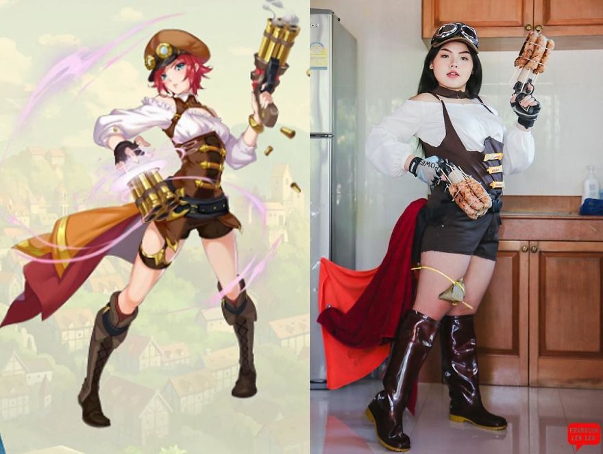 Thai Girl Keeps Doing Cosplay With Food And The Result Is Even More Fun Thai Girl Keeps Doing Cosplay With Food And The Result Is Even More Fun