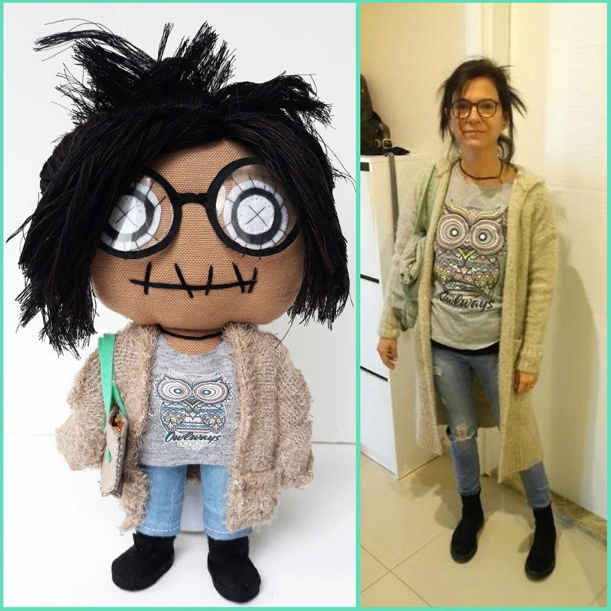 The Artist Who "Obsessed" By Details Designing Cute Personalized Zombie Dolls