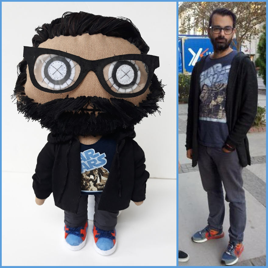 The Artist Who "Obsessed" By Details Designing Cute Personalized Zombie Dolls