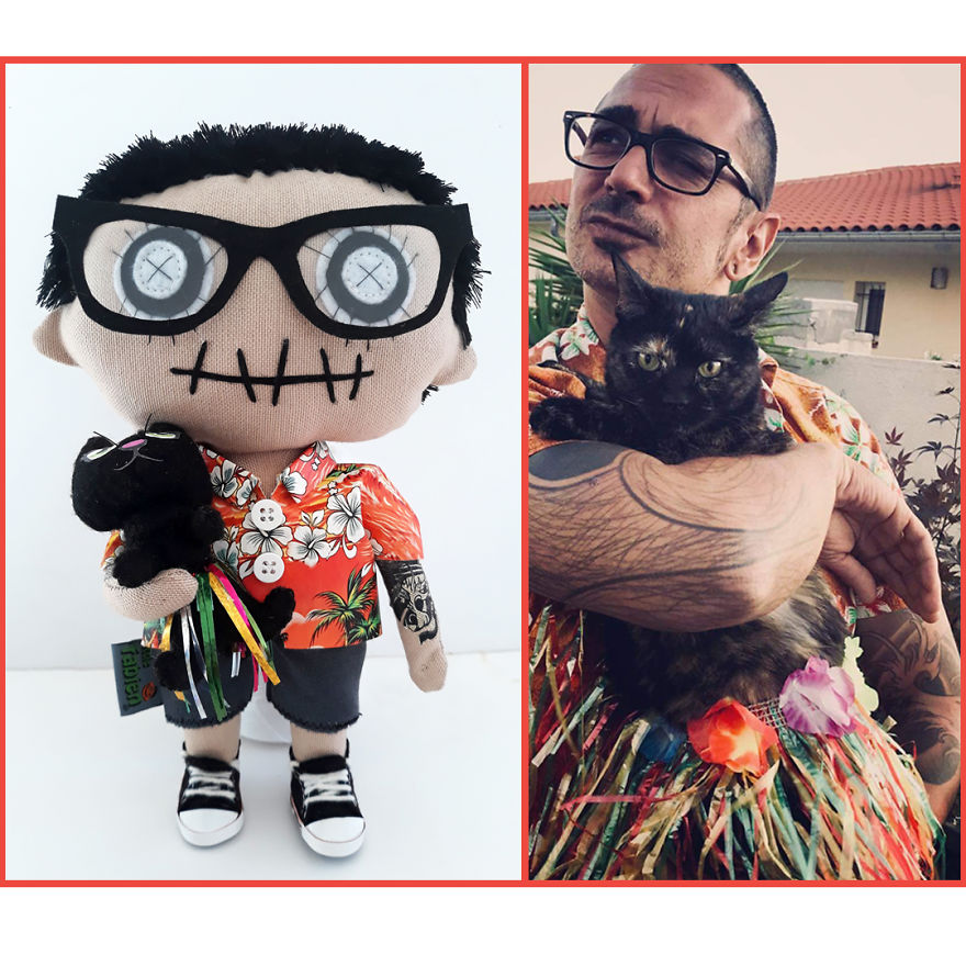 The Artist Who "Obsessed" By Details Designing Cute Personalized Zombie Dolls