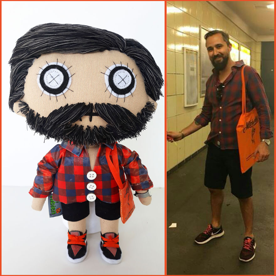 The Artist Who "Obsessed" By Details Designing Cute Personalized Zombie Dolls