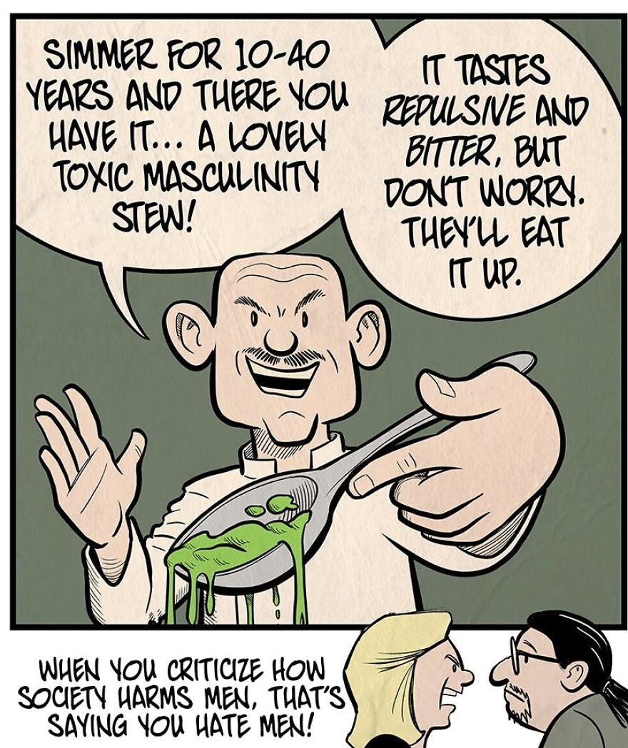 Toxic Masculinity Stew By Barry Deutsch
