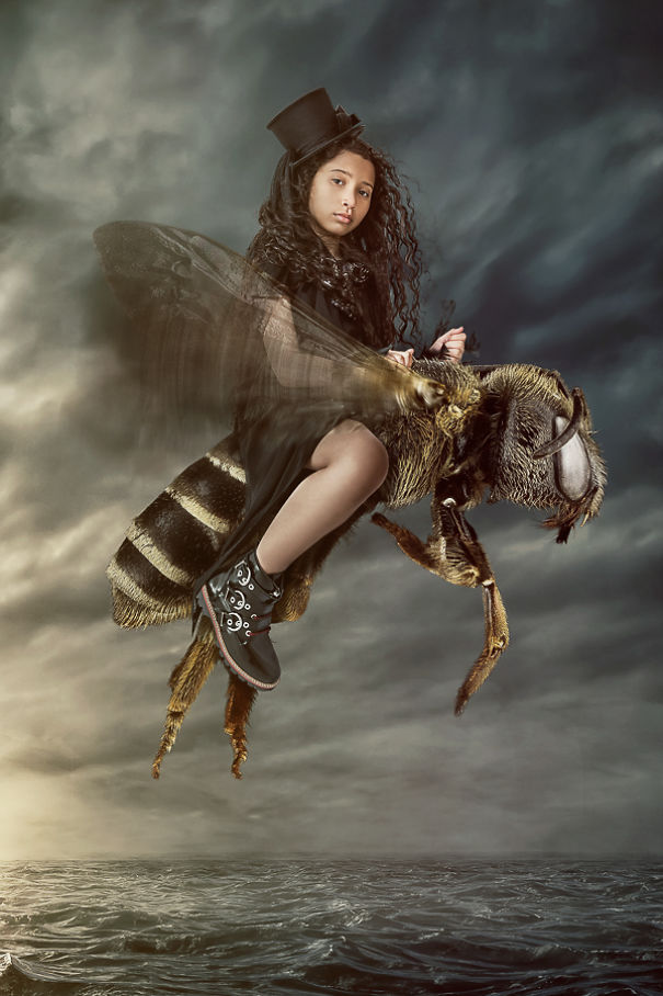 The Fantasies Of Childhood: My Portrait Series Of A Inexistant World