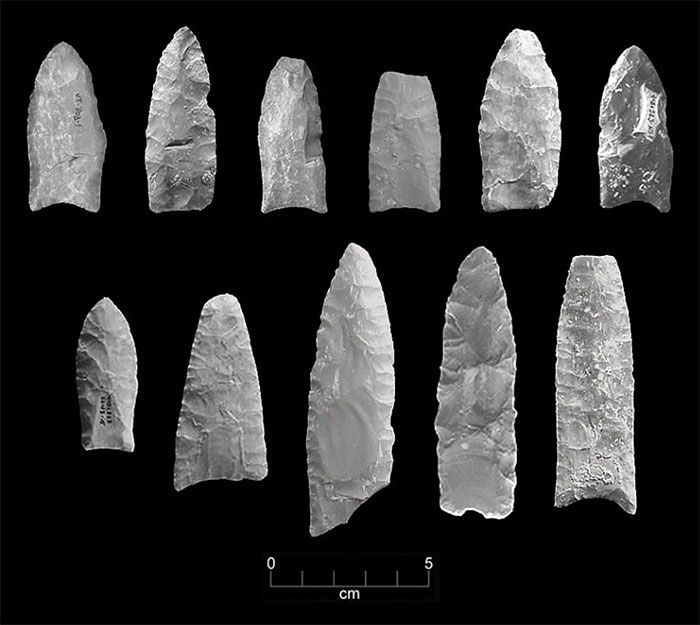 Herramientas de hace más de 13000 años en América
