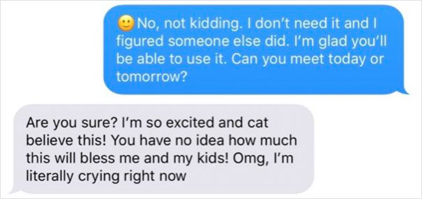 Guy Shares The Conversation His Wife Had With A Potential Car Buyer And It's The Opposite Of 'Choosing Beggars'
