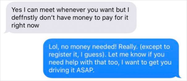 Guy Shares The Conversation His Wife Had With A Potential Car Buyer And It's The Opposite Of 'Choosing Beggars'