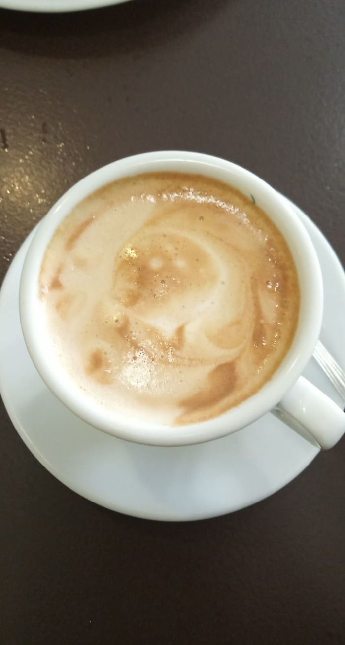 Artist Makes Divinations Out Of Failed Latte Art Artist Makes Divinations Out Of Failed Latte Art