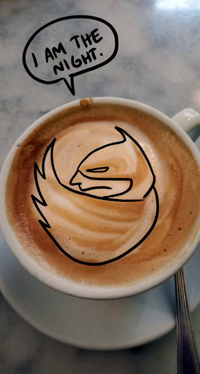 Artist Makes Divinations Out Of Failed Latte Art Artist Makes Divinations Out Of Failed Latte Art