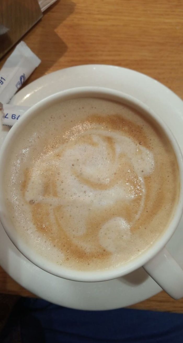 Artist Makes Divinations Out Of Failed Latte Art Artist Makes Divinations Out Of Failed Latte Art
