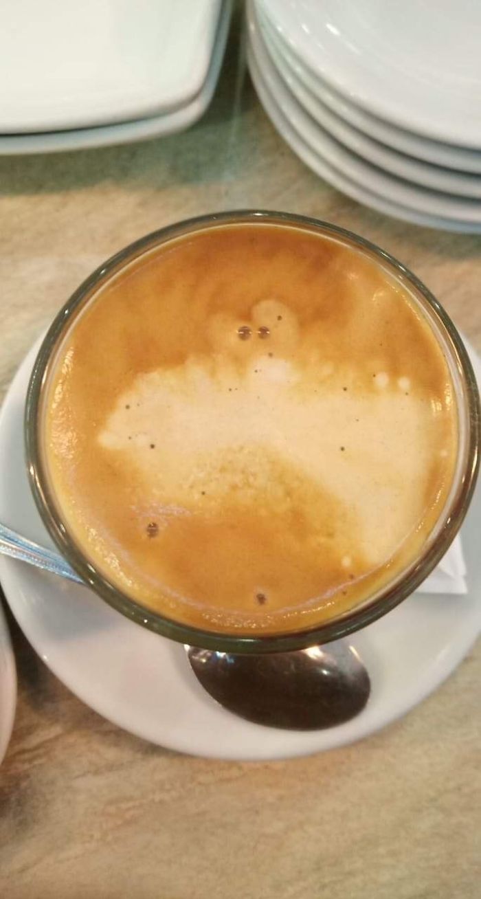 Artist Makes Divinations Out Of Failed Latte Art Artist Makes Divinations Out Of Failed Latte Art