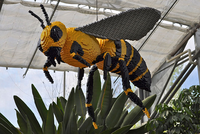LEGO Wasp Sculpture