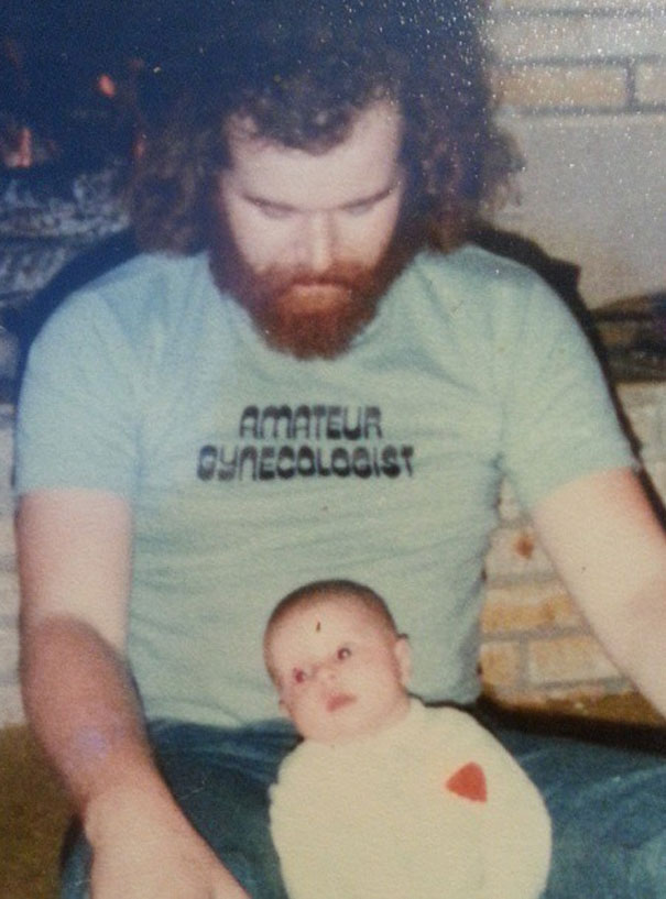 My Dad And Sister 1979, Some T-Shirts Are Timeless