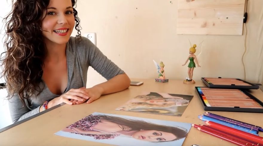 Drawing With 2 Hands Simultaneously 2 Separate Full Colored Hyper Photorealistic Portraits Of Taylor Swift And Selena Gomez Drawing With 2 Hands Simultaneously 2 Separate Full Colored Hyper Photorealistic Portraits Of Taylor Swift And Selena Gomez