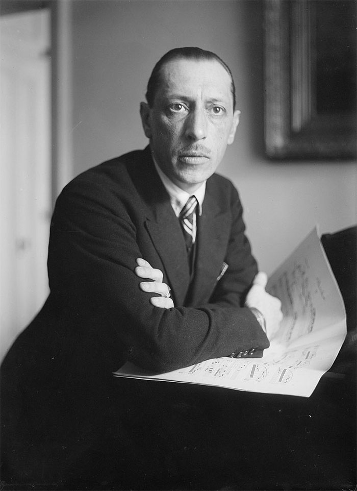 Igor Stravinsky And Headstands