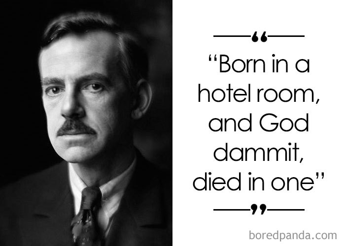 American Playwright Eugene O'Neill (1888-1953)