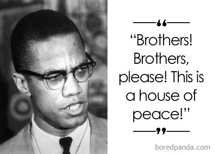 American Muslim Minister And Human Rights Activist Malcolm X (1925-1965)