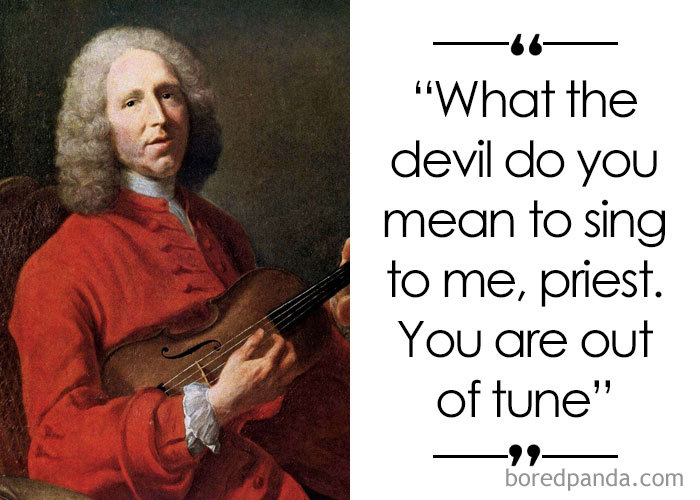 French Composer And Music Theorist Jean-Philippe Rameau (1683-1764)