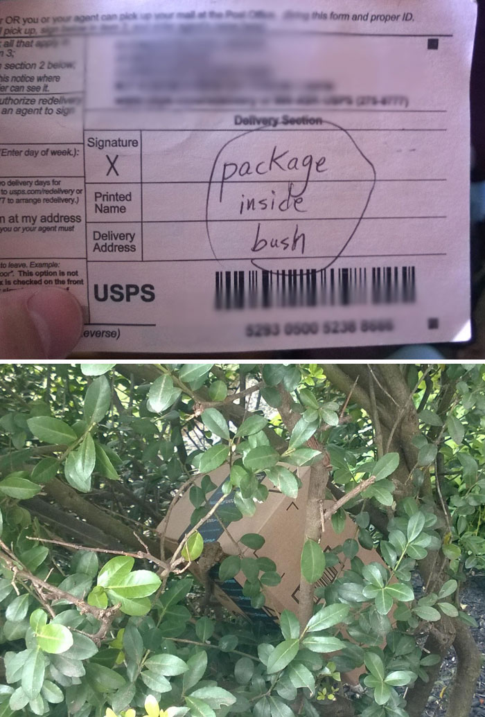I Don't Live In A Great A Neighborhood. Thanks, USPS