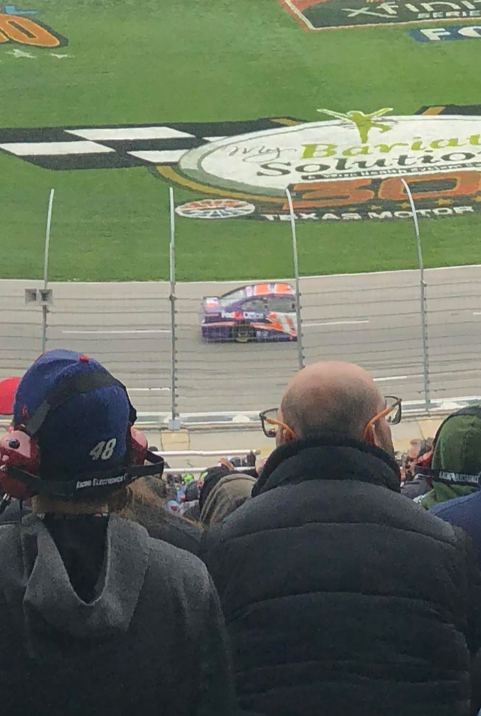 Took A Panoramic Photo Yesterday. The Guy In Front Of Me Is Having A Rough Day Seeing Things