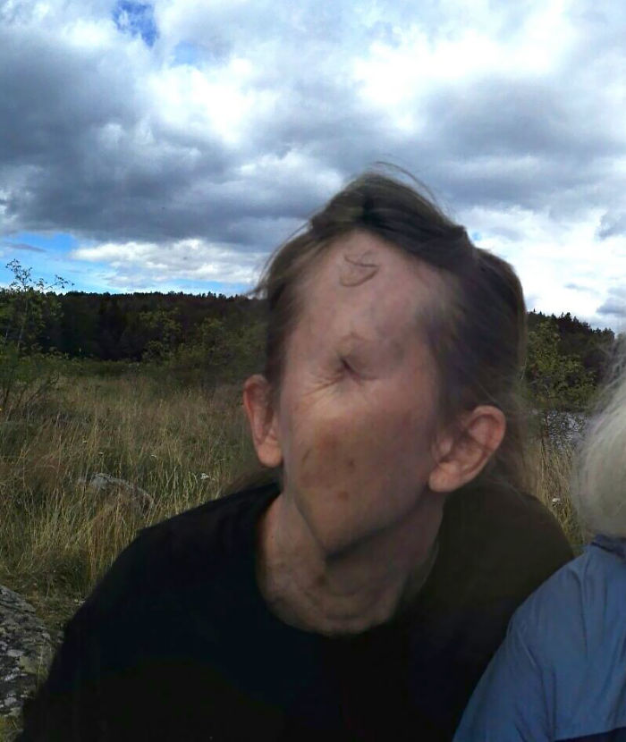 When Panorama Mode Literally Turns Your Mom Into A Bottom-Face