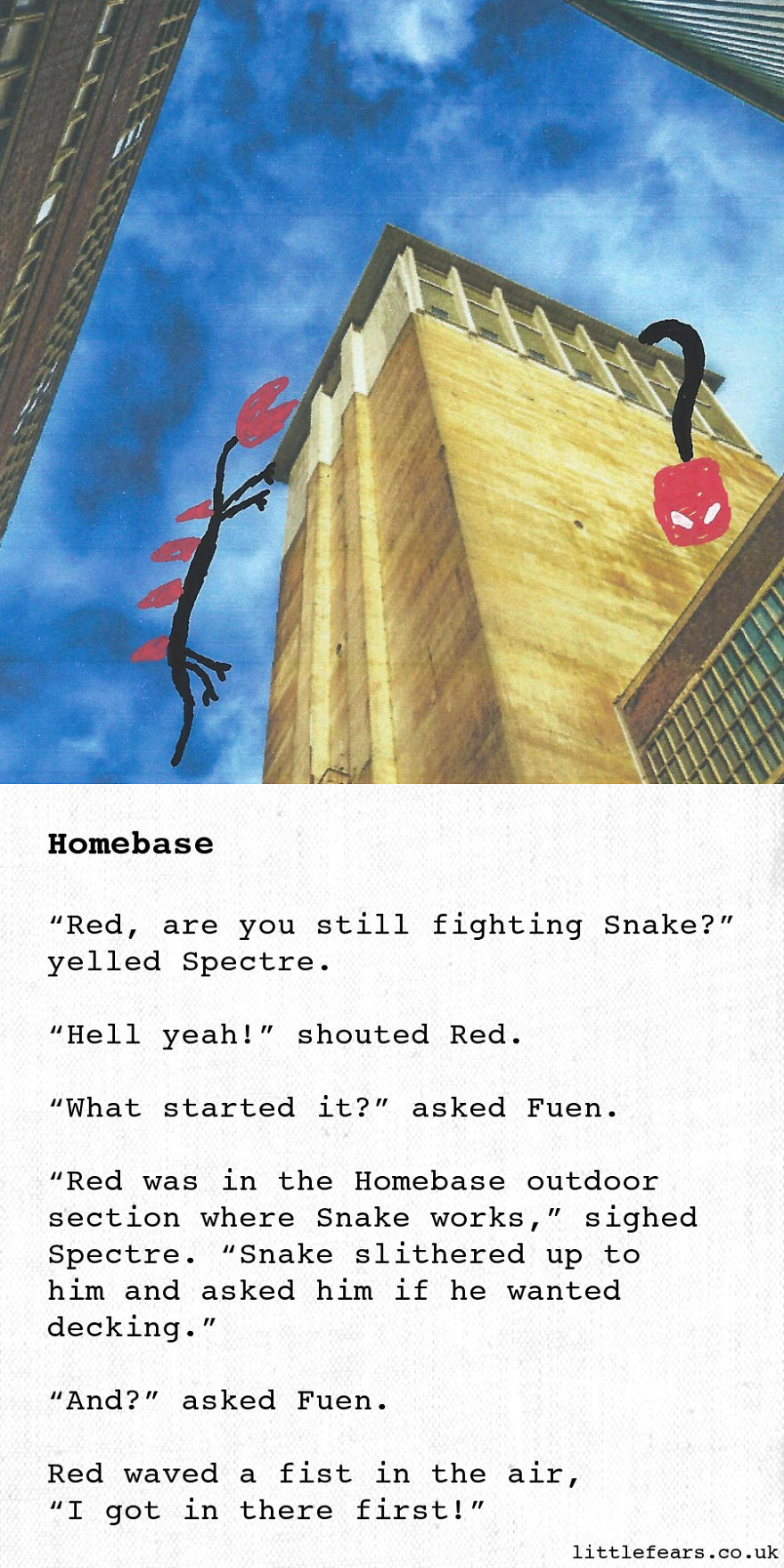 9 Painfully Punishing Puns From Fearful Scribble Monsters