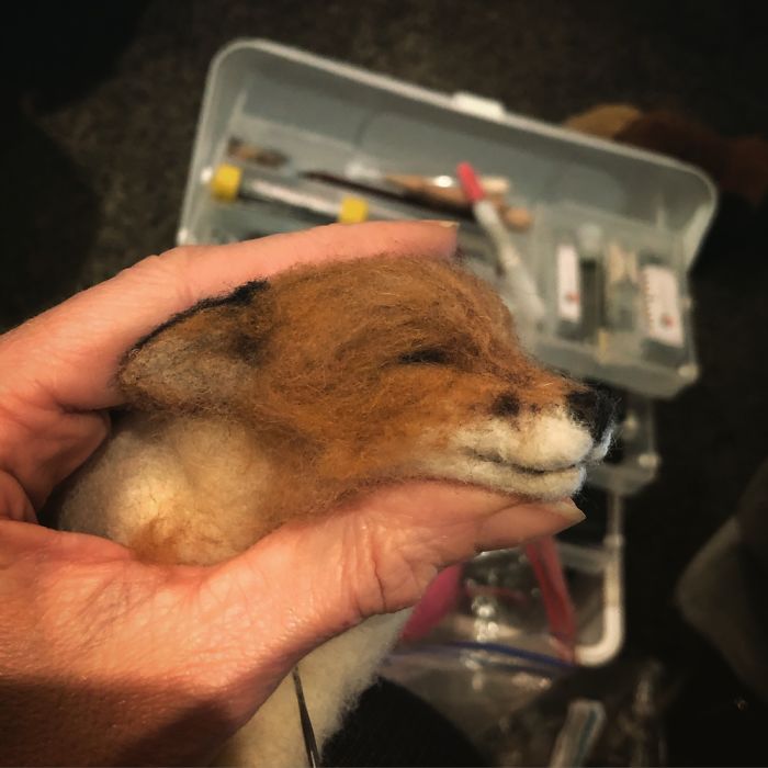 Making A Feltie Fox
