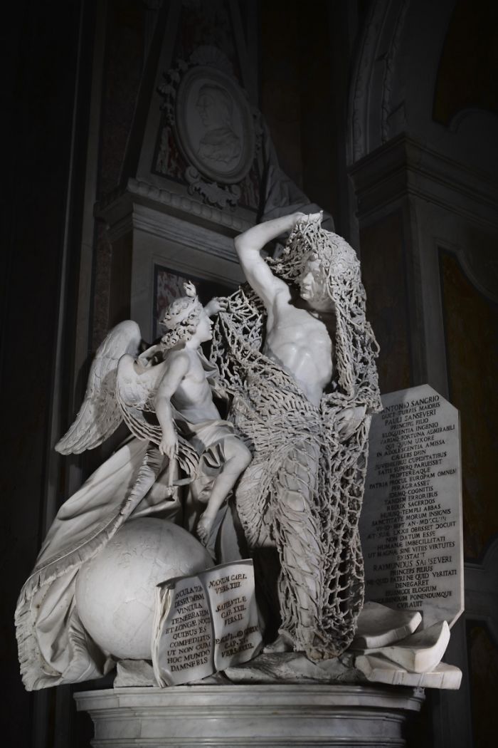 Italian Sculptor Created A Marble Masterpiece In 7 Years And People Can't Believe It's All Marble