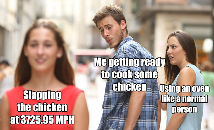 Physics Major Calculates How Hard You Have To Slap Chicken To Cook It And People React With Hilarious Memes