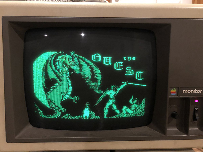 Man Finds A Computer That He Used 35 Years Ago, And It Sill Has A Game He Saved