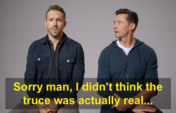 People Are Cracking Up At Hugh Jackman's Ad For Ryan Reynolds' Gin Company