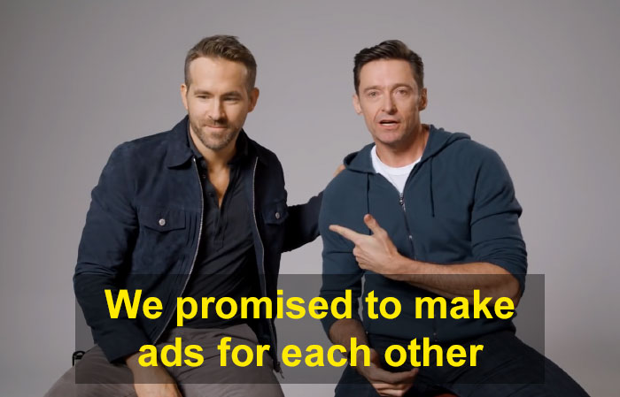 People Are Cracking Up At Hugh Jackman's Ad For Ryan Reynolds' Gin Company