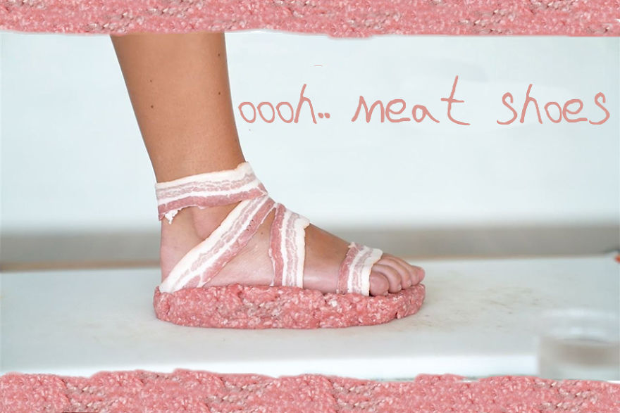 We Made A Video About A Sad Man Making Meat Shoes