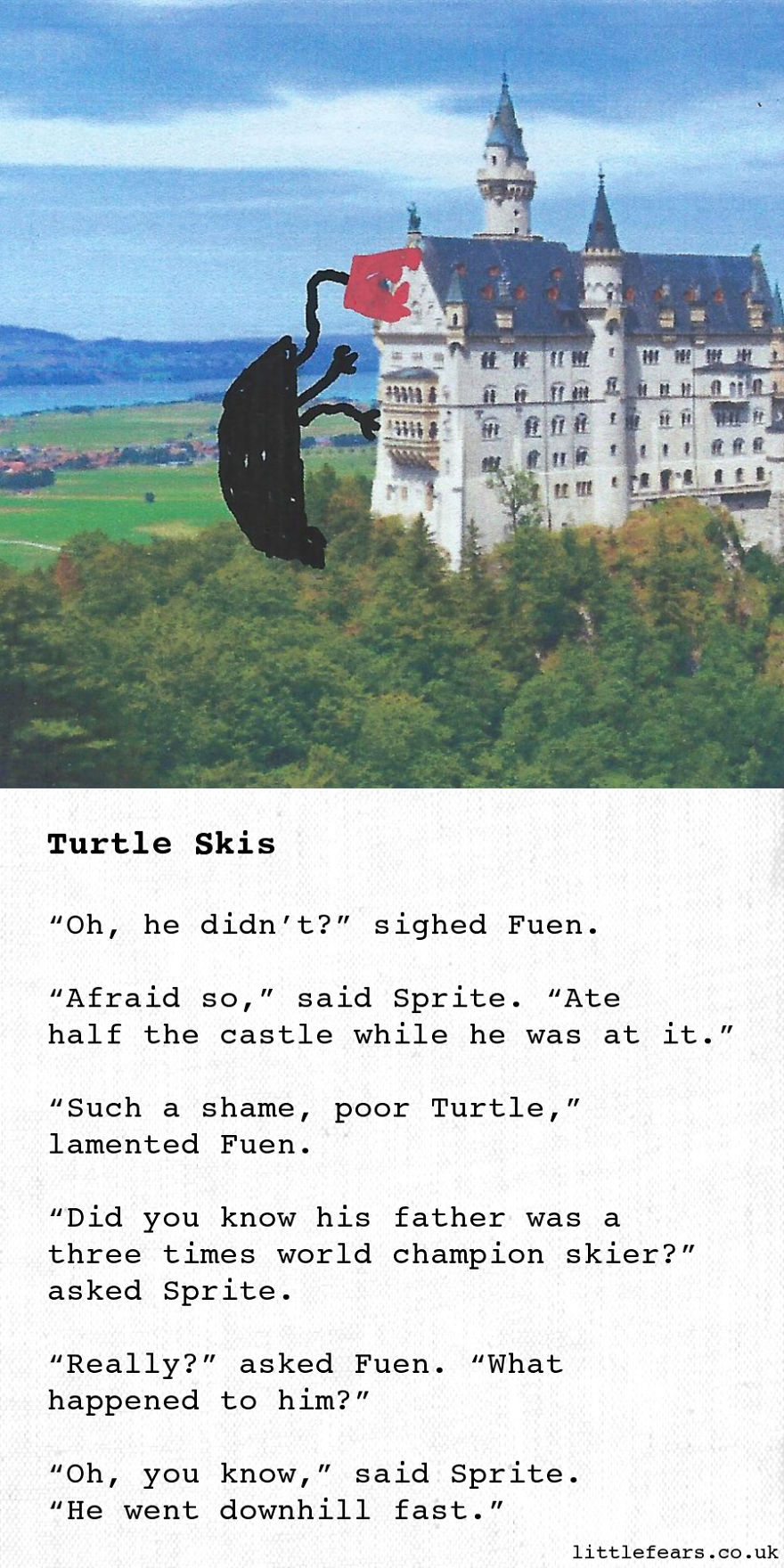 9 Painfully Punishing Puns From Fearful Scribble Monsters
