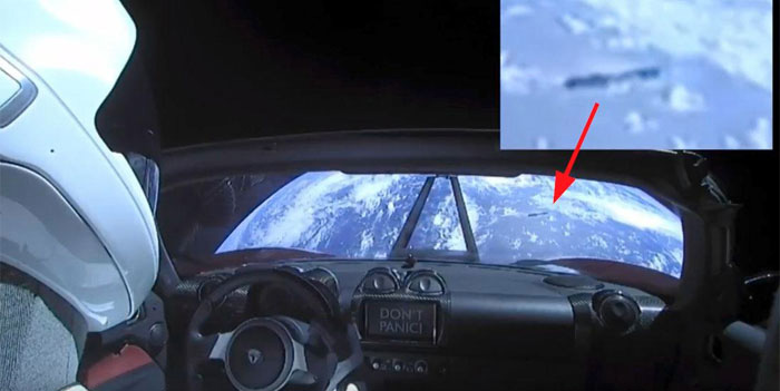 Dark Line On Earth Visible In The Spacex Falcon Heavy Stream. What Is This Thing?