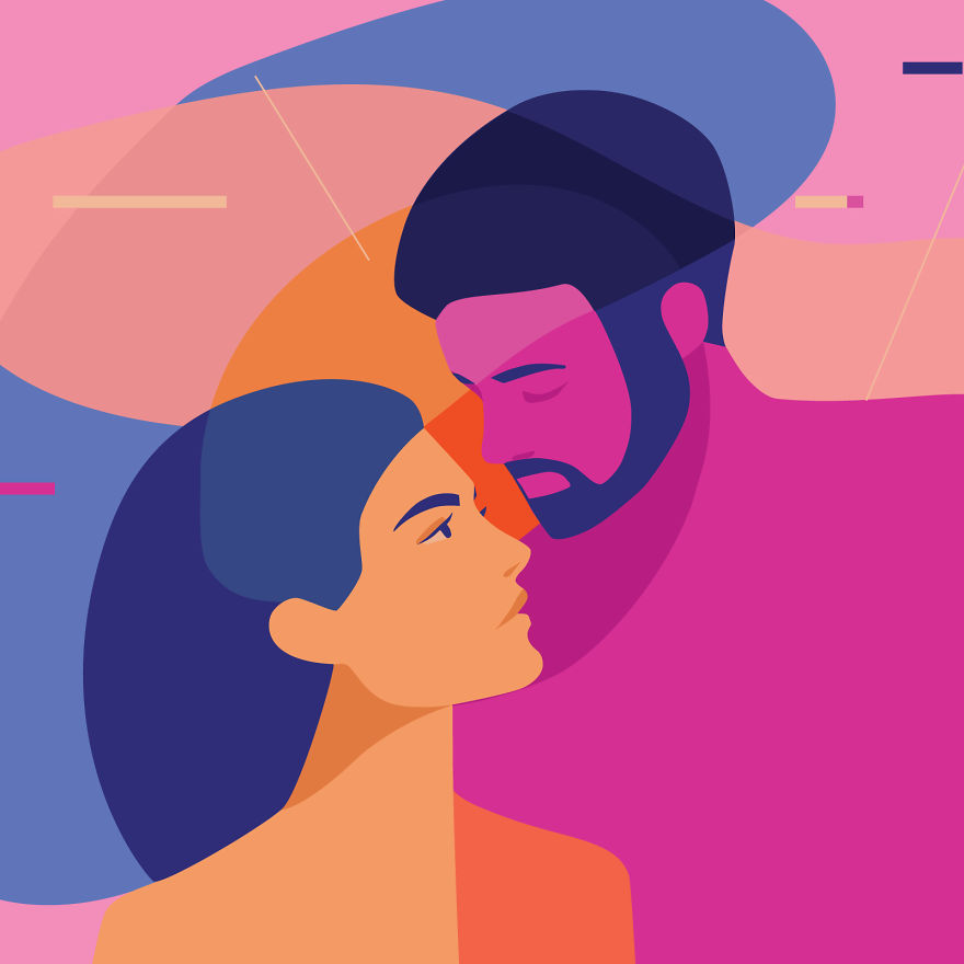 Colorful Illustrations About Significance Of Women And Feminity