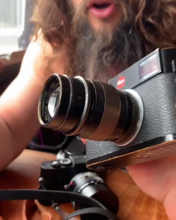 Jason Momoa Shows Off His Impressive Collection Of Leica Cameras And It's Making Photographers Jealous