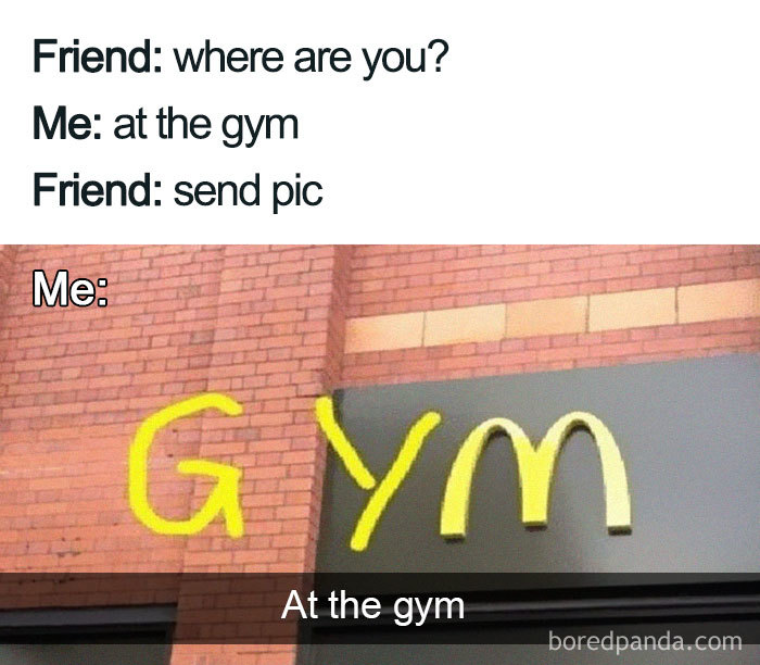 At The Gym