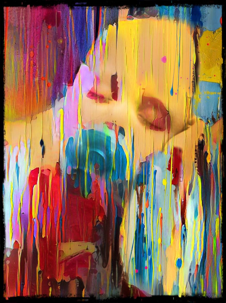 I Do Neural Network Art Of Images I Find Online.