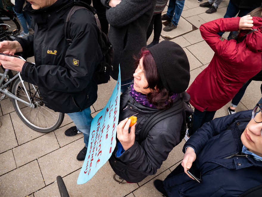 My Photo Report From The School Strike On March In Hamburg