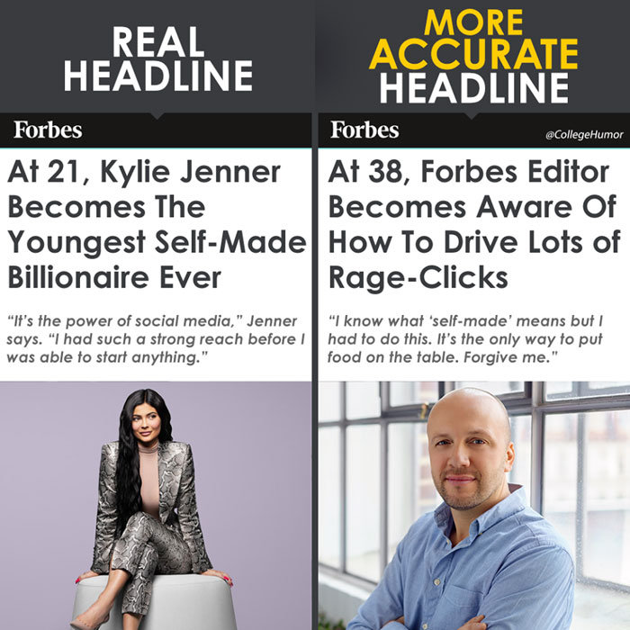 19 Hilarious Reactions To Kylie Jenner Becoming The Youngest 'Self-Made' Billionaire