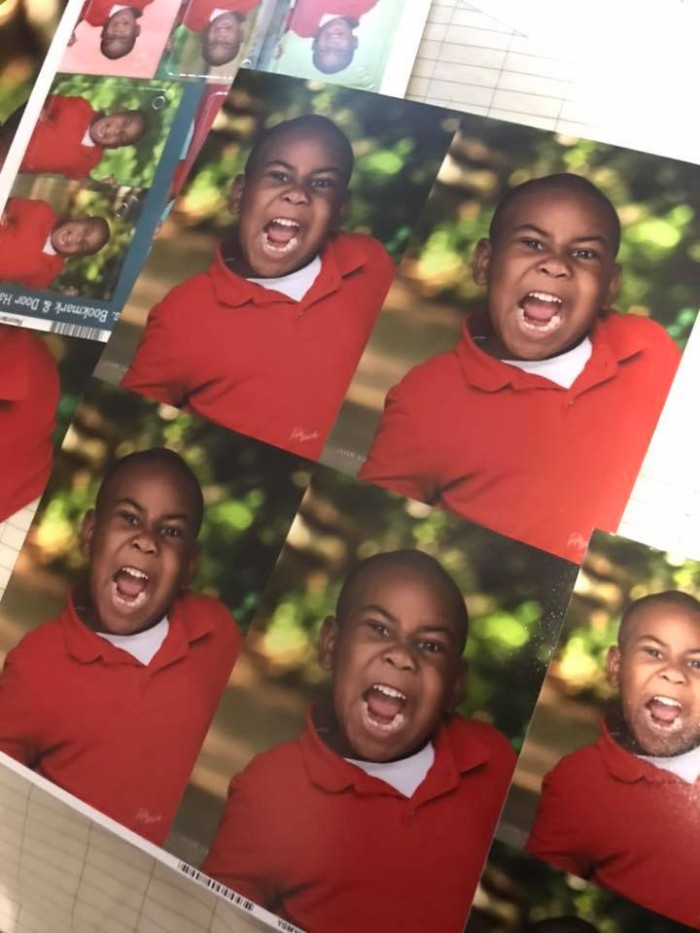 Mom Gets Mad After Finding Son's School Photos, But Internet Finds Them Hilarious
