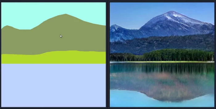 Nvidia's Latest AI Software Transforms Doodles Into Photorealistic Landscapes In Seconds