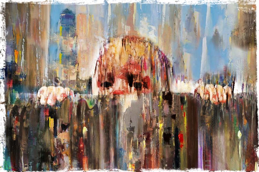 I Do Neural Network Art Of Images I Find Online.