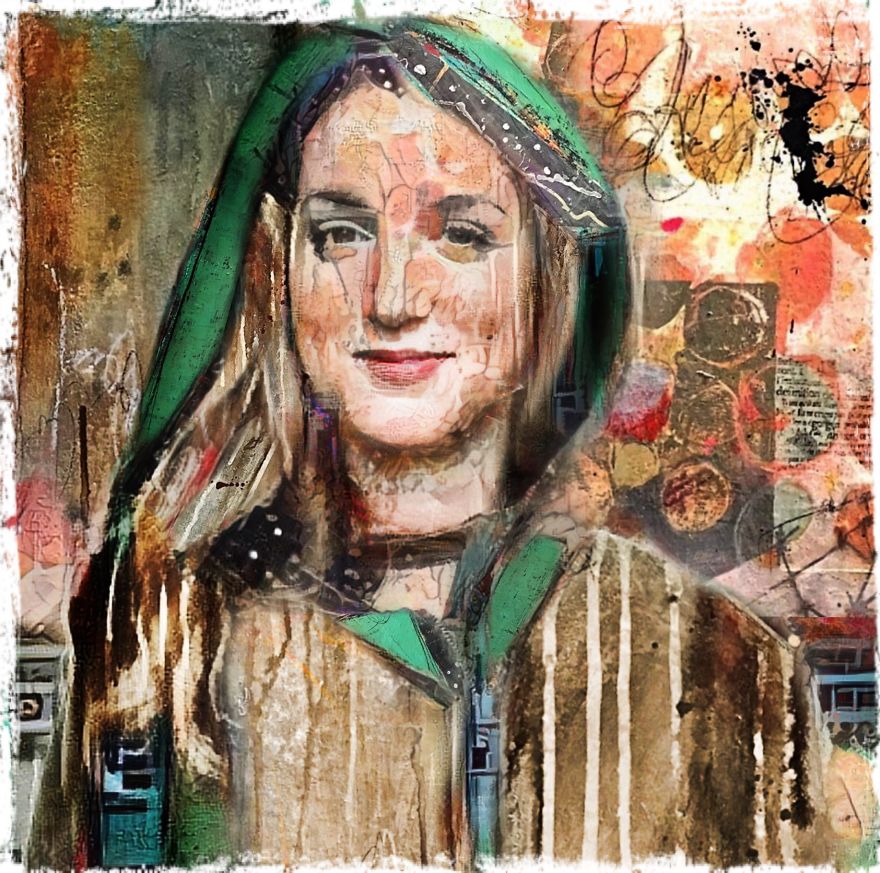 I Do Neural Network Art Of Images I Find Online.