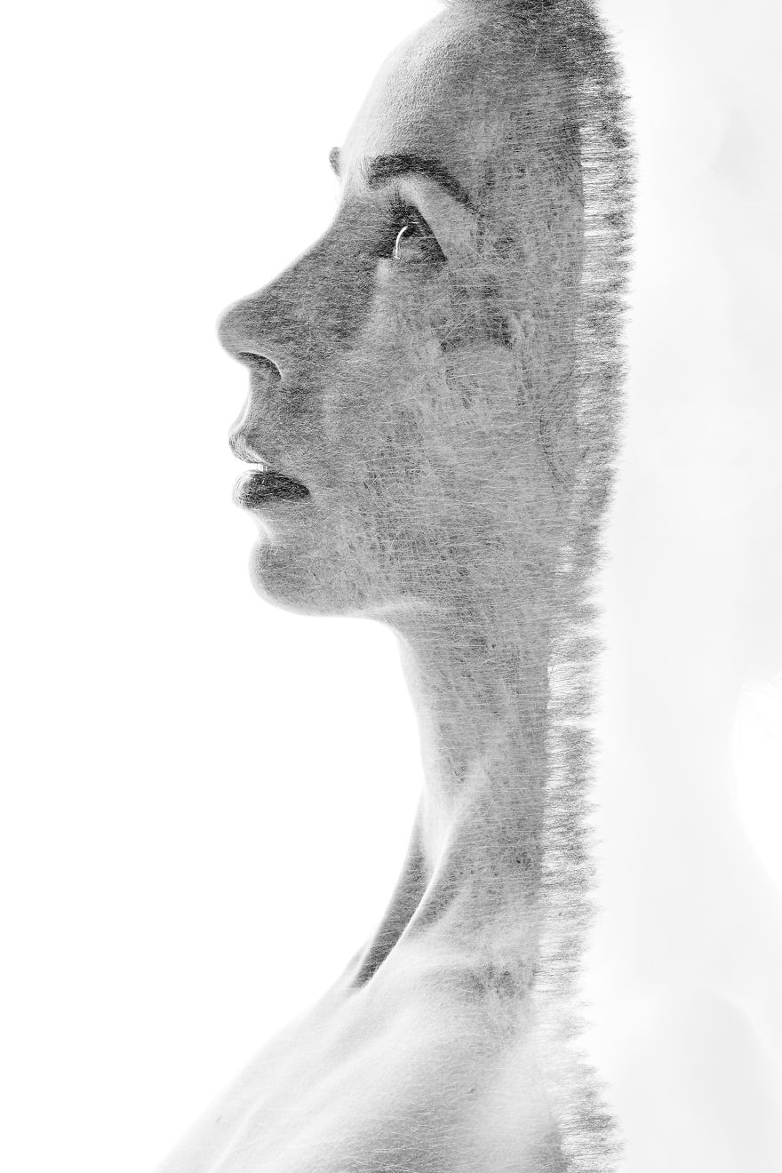 I Started To Take Double Exposure Self-Portraits To Cope With A Break-Up And Now I Can't Stop Doing It. I Asked Friends And Family To Model For Me. Working Towards A Final Image Is Therapeutic.