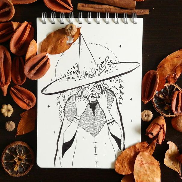 I Create Magical And Whimsical Ink Illustrations (30 Pics)