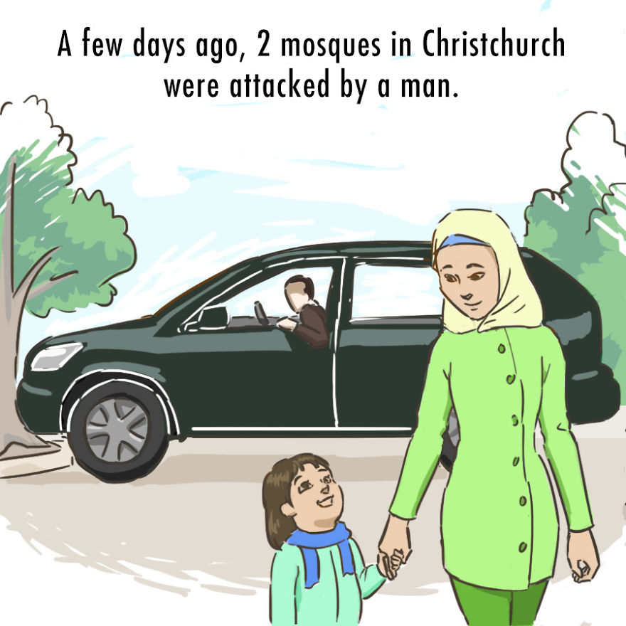 I Made A Comic To Spread Awareness About The Christchurch Shooting Incident
