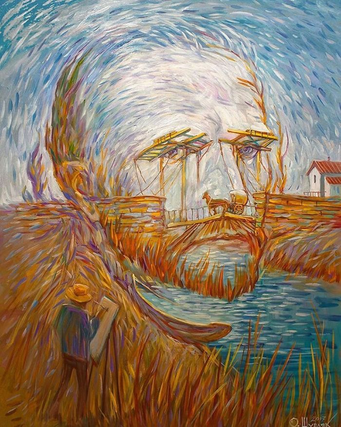 Vincent Van Gogh "Langlois Bridge At Arles"